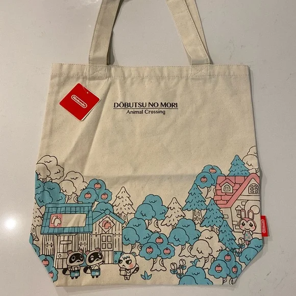 Nintendo | Bags | Animal Crossing Tote Bag Nwt | Poshmark